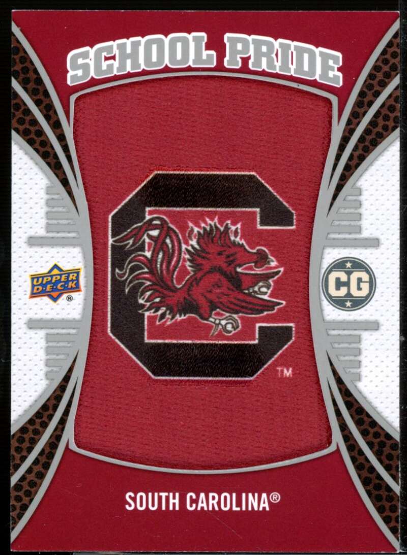 South Carolina Primary Logo 2014 UD Conference Greats Manufactured Patches #P14  Image 1