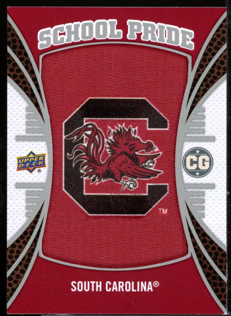 South Carolina Primary Logo 2014 UD Conference Greats Manufactured Patches #P14  Image 1