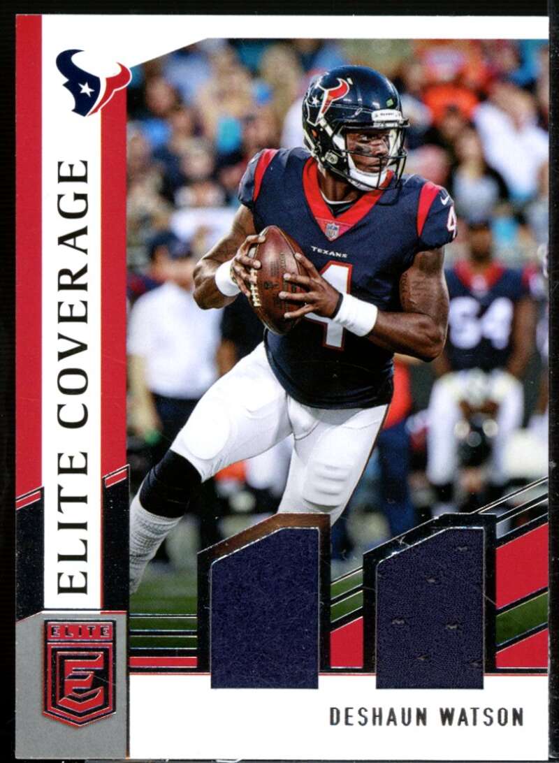 Deshaun Watson Card 2018 Elite Coverage Materials #2  Image 1
