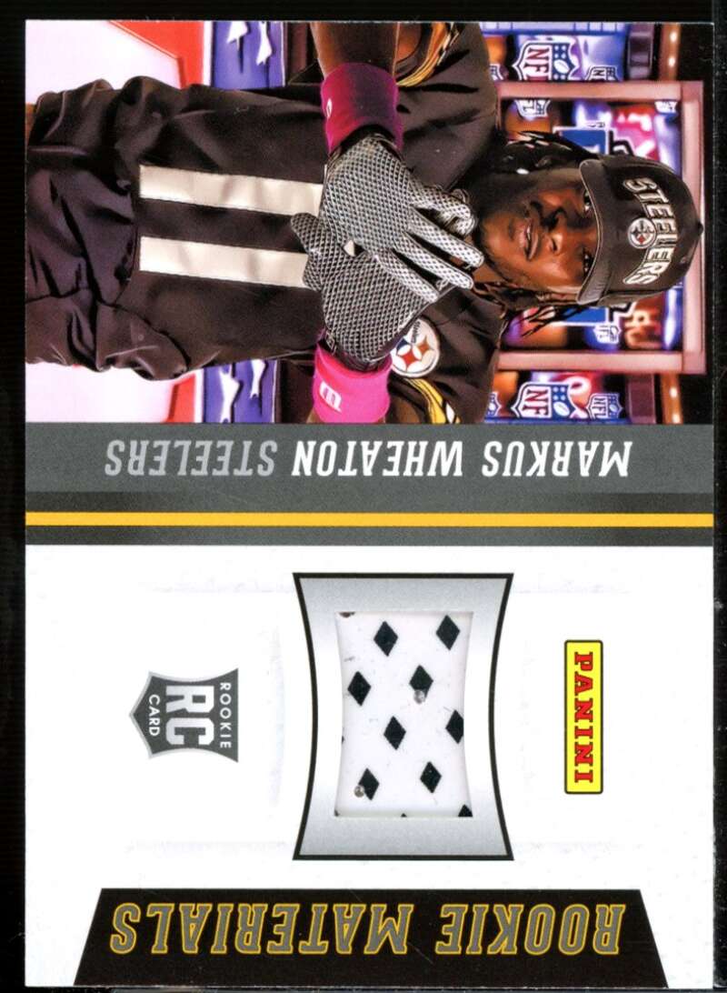 Markus Wheaton Card 2013 Panini National Convention Rookie Materials Glove #23  Image 1