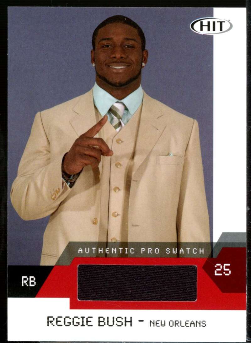 Reggie Bush Pro Card 2007 SAGE HIT Jersey Bonus Red #RBP  Image 1