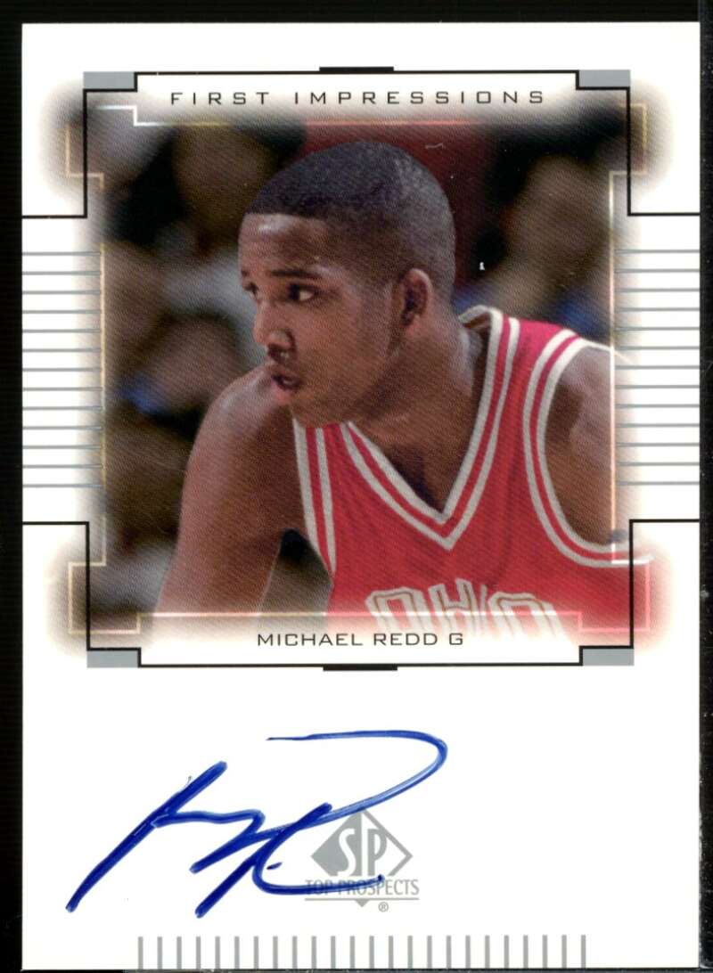 Michael Redd Card 2000 SP Top Prospects First Impressions #MR  Image 1