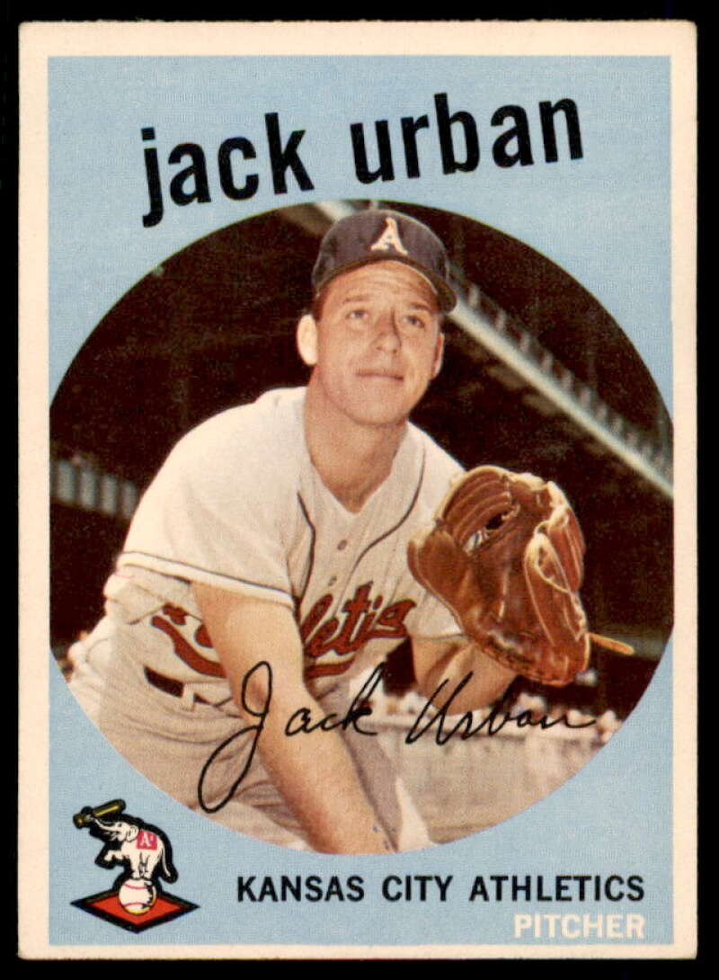 Jack Urban Card 1959 Topps #18  Image 1
