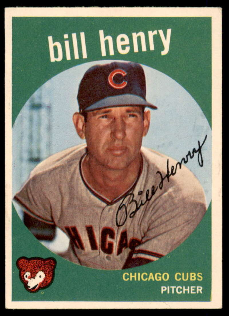 Bill R. Henry Card 1959 Topps #46  Image 1