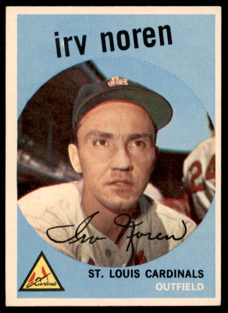 Irv Noren Card 1959 Topps #59  Image 1