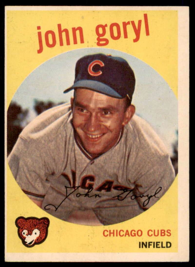 John Goryl Card 1959 Topps #77  Image 1