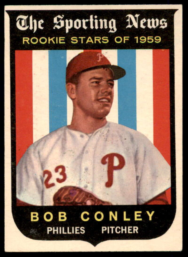 Bob Conley RS Rookie Card 1959 Topps #121  Image 1