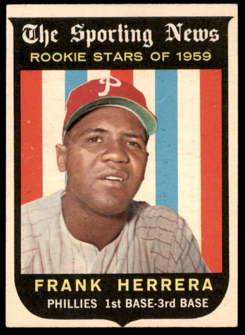 Frank Herrera RS Rookie Card 1959 Topps #129  Image 1
