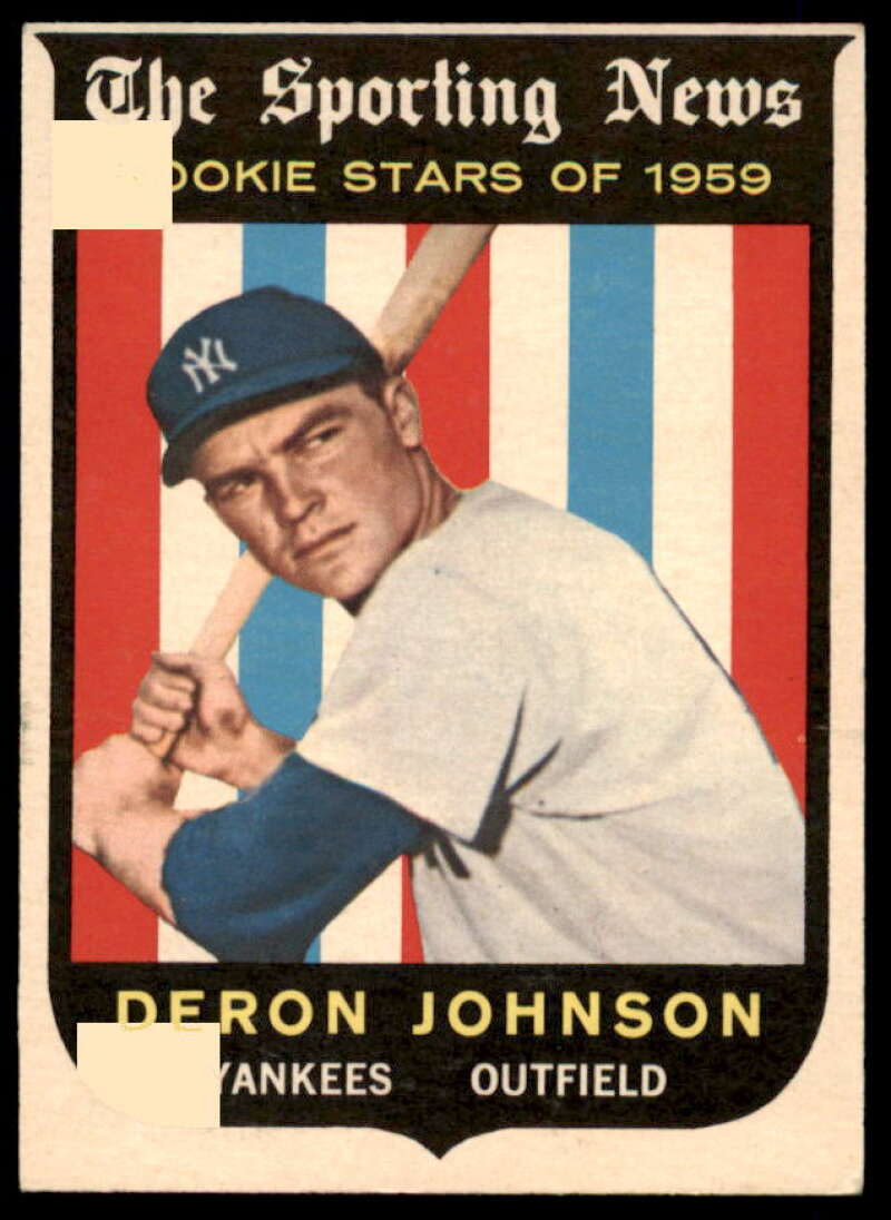 Deron Johnson RS Rookie Card 1959 Topps #131  Image 1