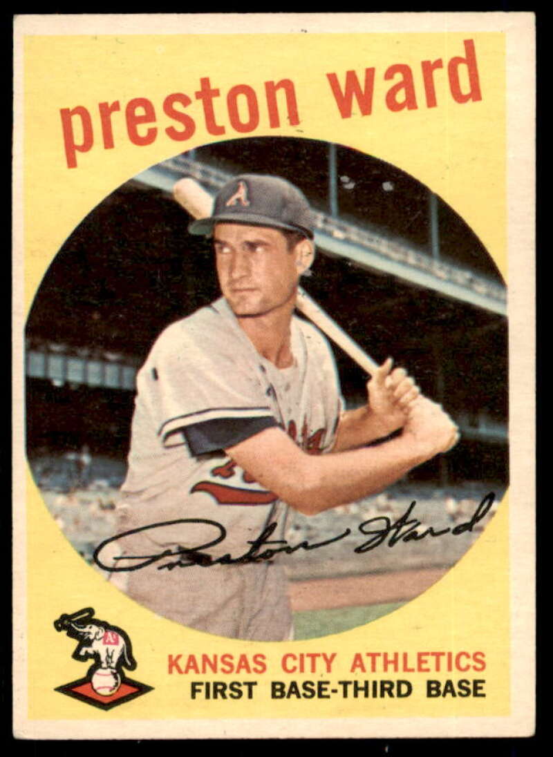 Preston Ward Card 1959 Topps #176  Image 1