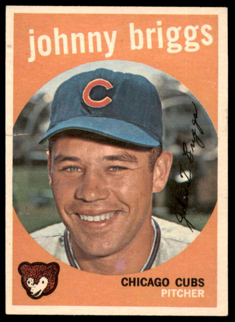 John Briggs Rookie Card 1959 Topps #177  Image 1