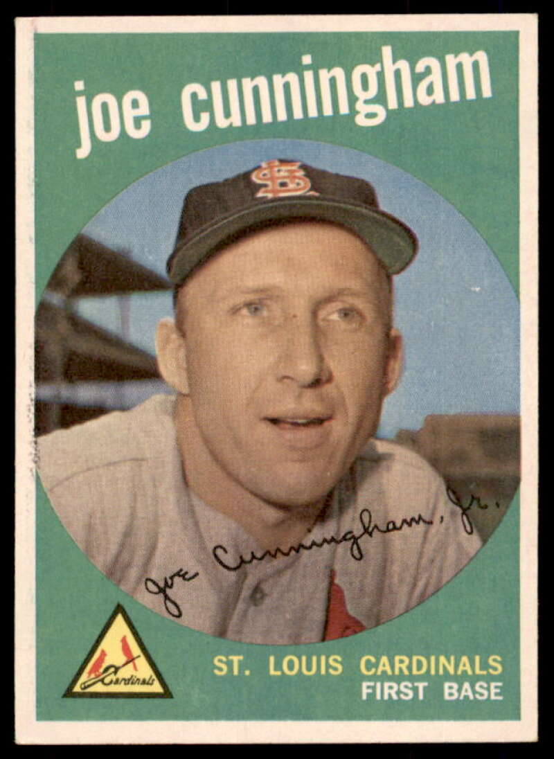 Joe Cunningham Card 1959 Topps #285  Image 1
