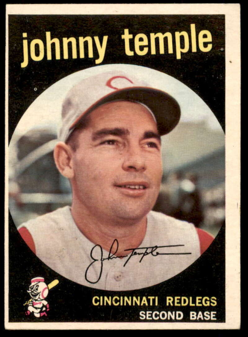 Johnny Temple Card 1959 Topps #335  Image 1