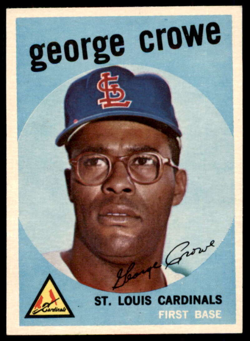 George Crowe Card 1959 Topps #337  Image 1