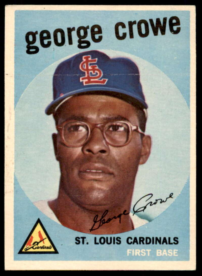 George Crowe Card 1959 Topps #337  Image 1