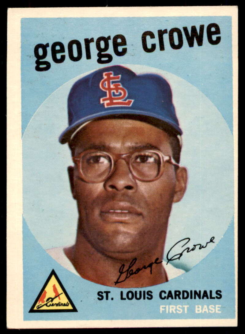 George Crowe Card 1959 Topps #337  Image 1