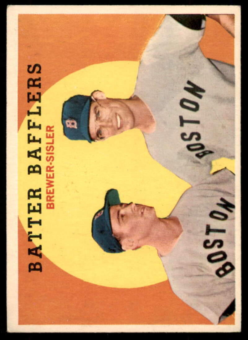 Batter Bafflers/Dave Sisler/Tom Brewer Card 1959 Topps #346  Image 1