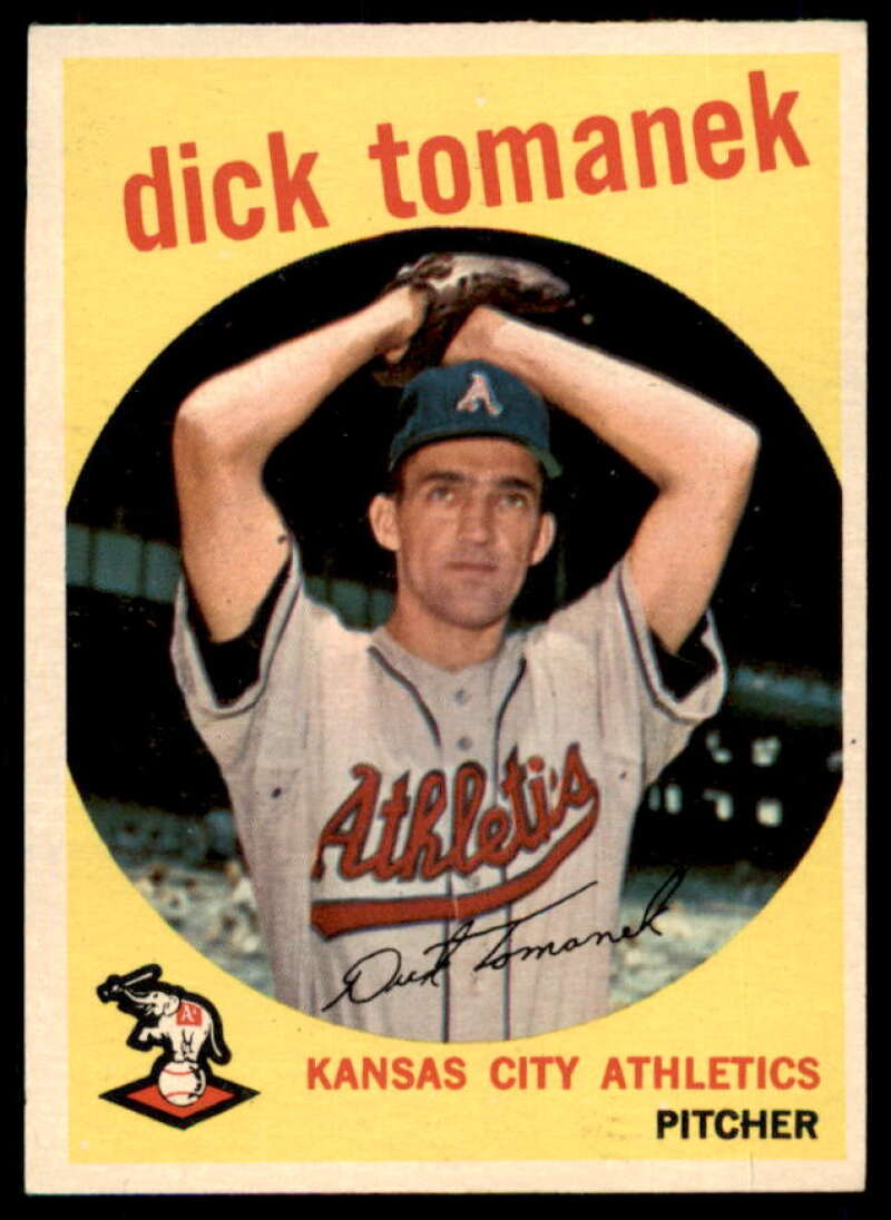 Dick Tomanek Card 1959 Topps #369  Image 1
