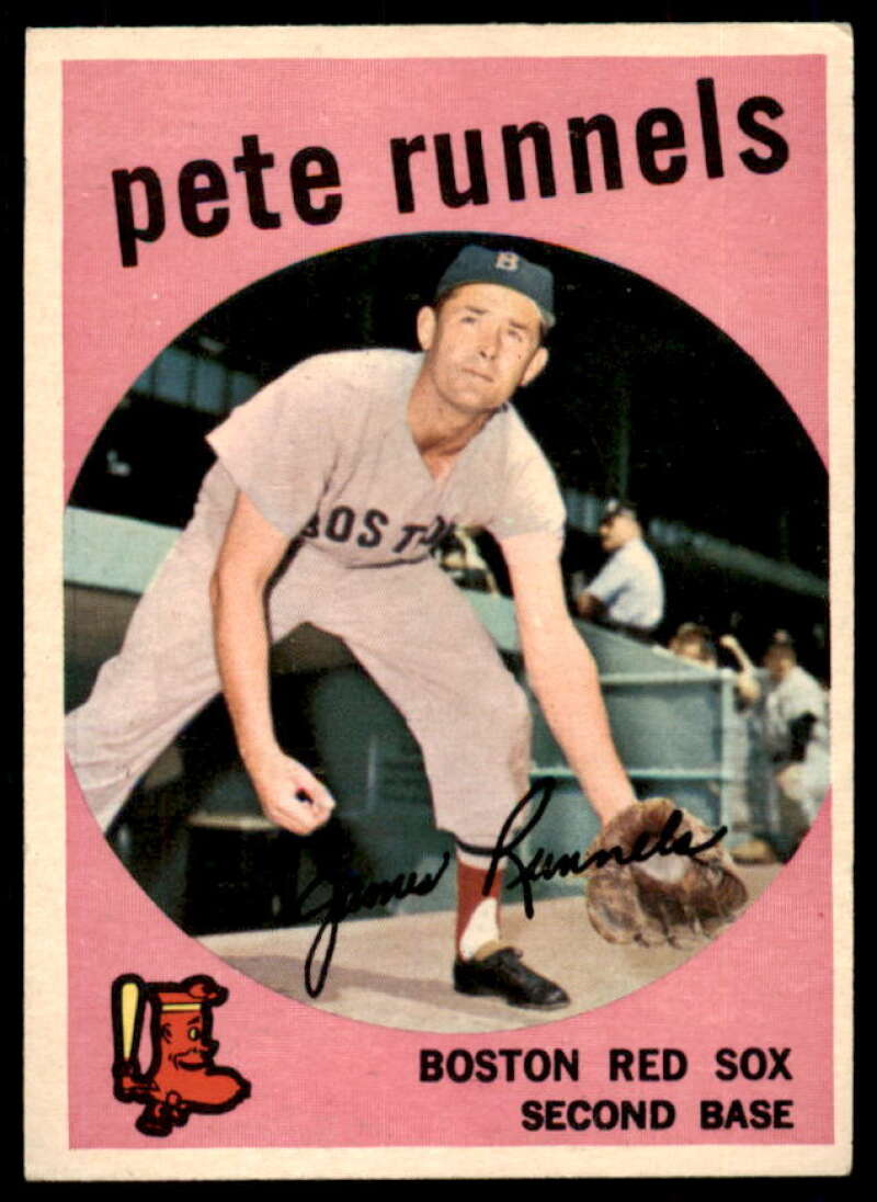 Pete Runnels Card 1959 Topps #370  Image 1