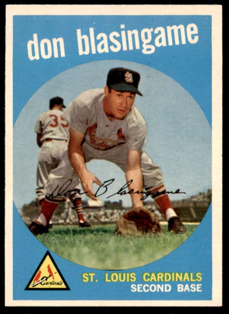 Don Blasingame Card 1959 Topps #491  Image 1