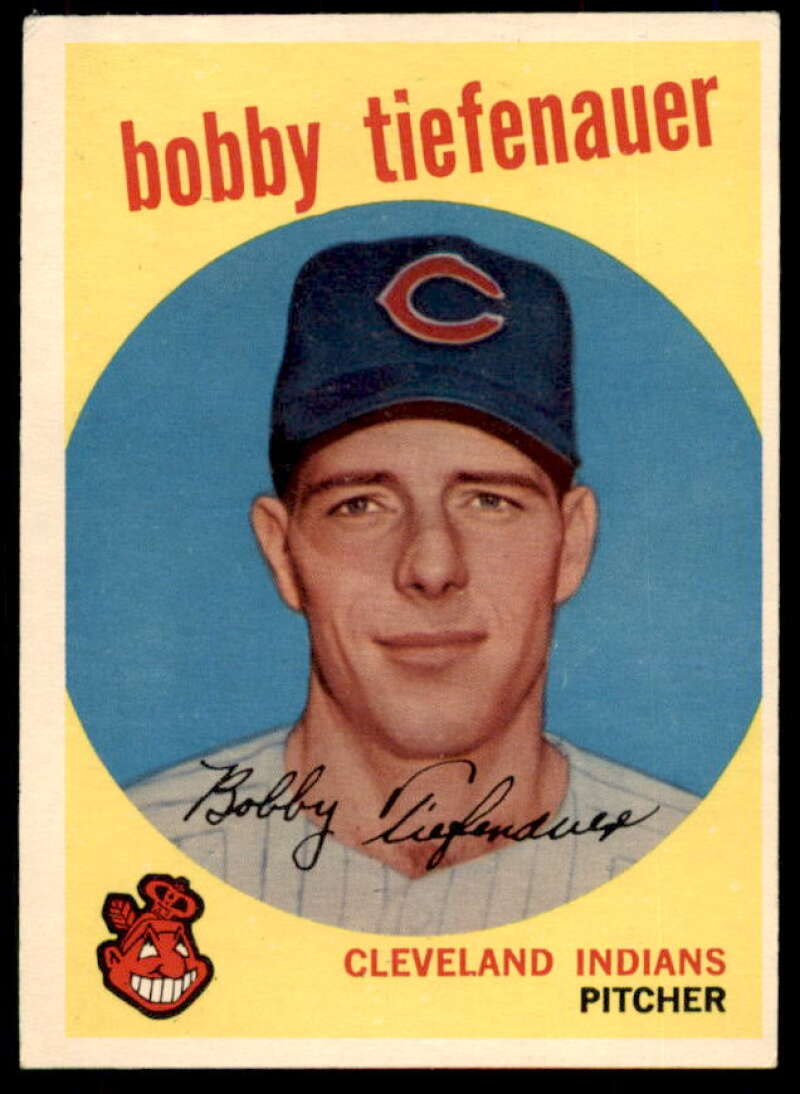 Bob Tiefenauer Rookie Card 1959 Topps #501  Image 1