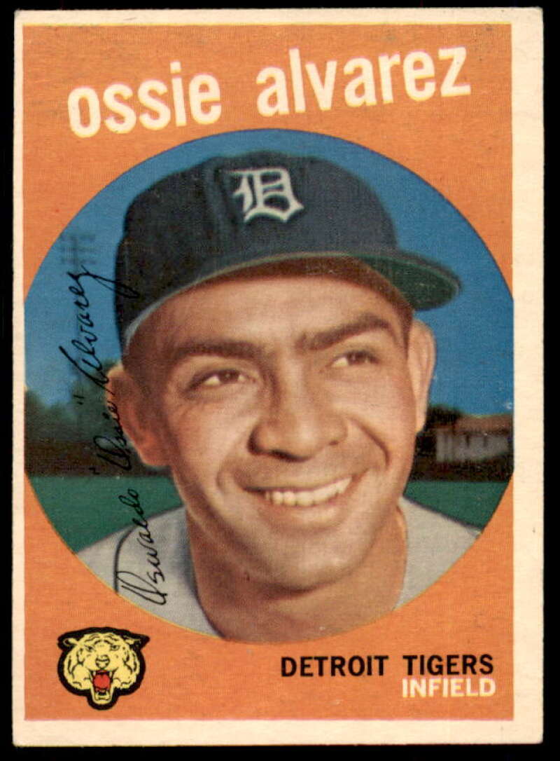 Ossie Alvarez Rookie Card 1959 Topps #504  Image 1