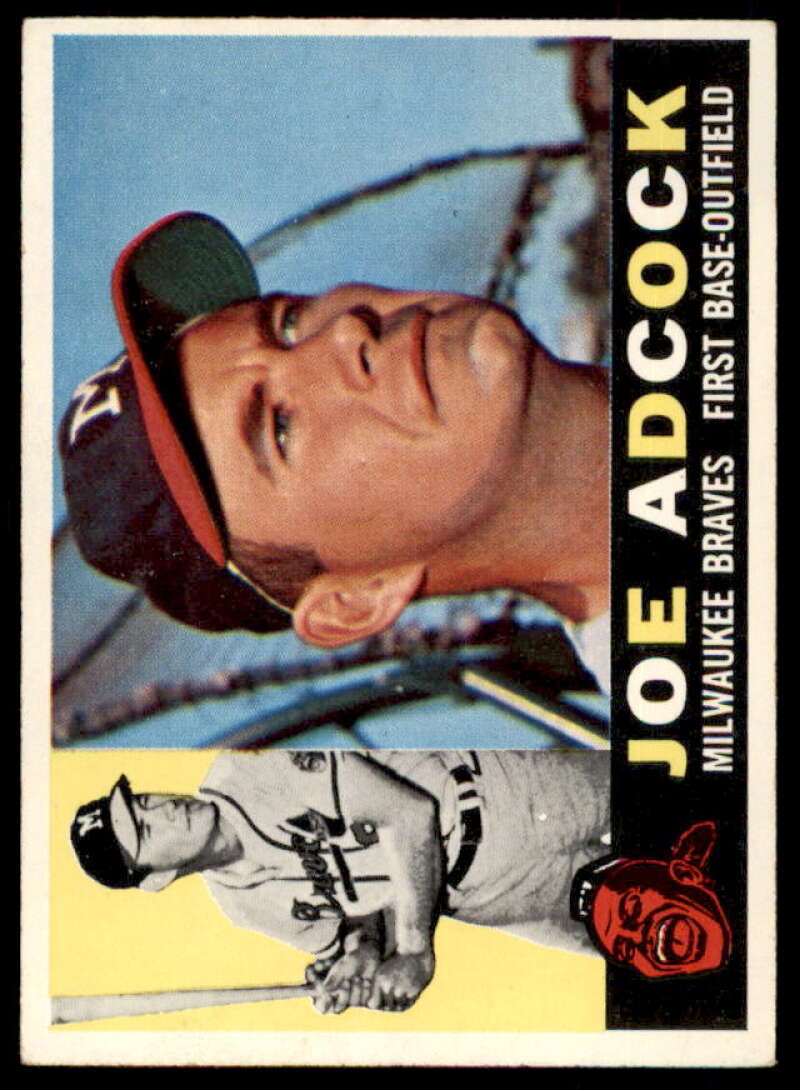 Joe Adcock Card 1960 Topps #3  Image 1