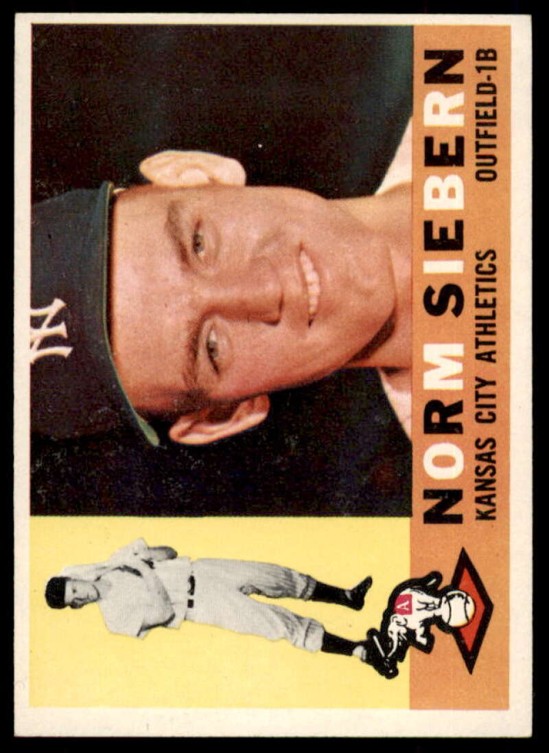 Norm Siebern Card 1960 Topps #11  Image 1
