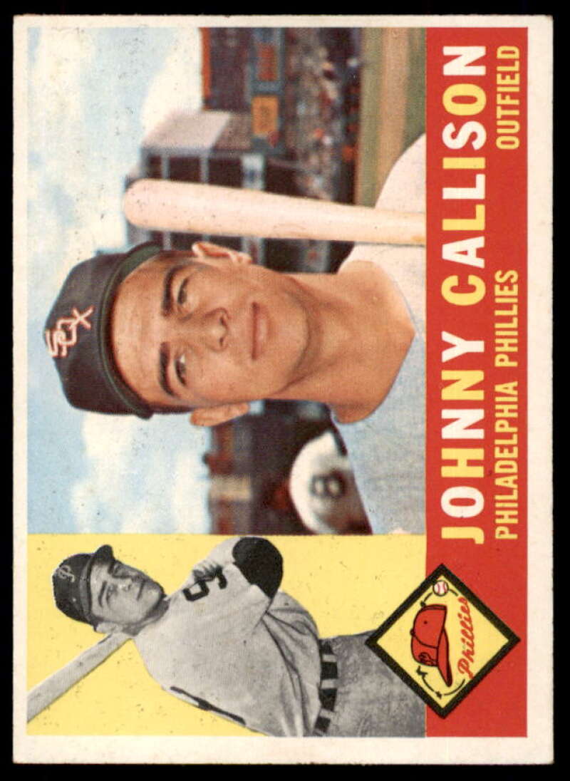 Johnny Callison Card 1960 Topps #17  Image 1