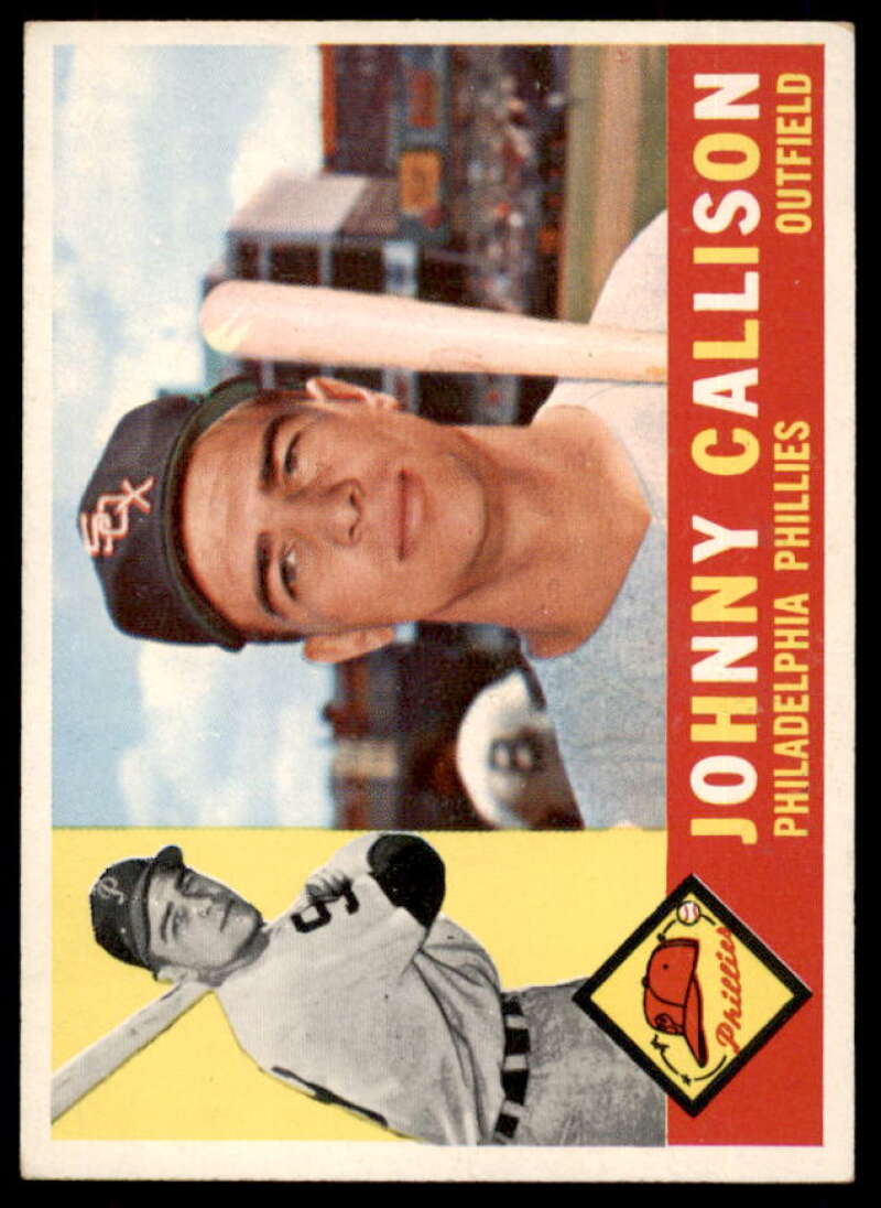 Johnny Callison Card 1960 Topps #17  Image 1