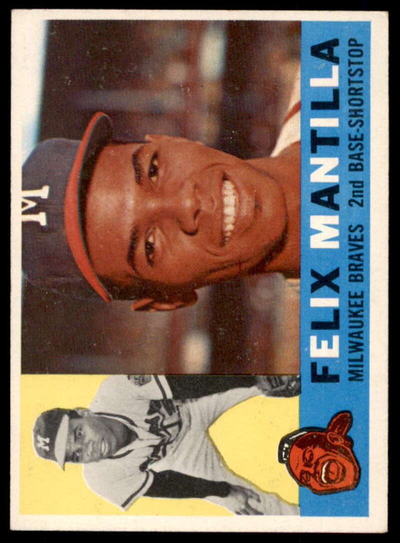 Felix Mantilla Card 1960 Topps #19  Image 1