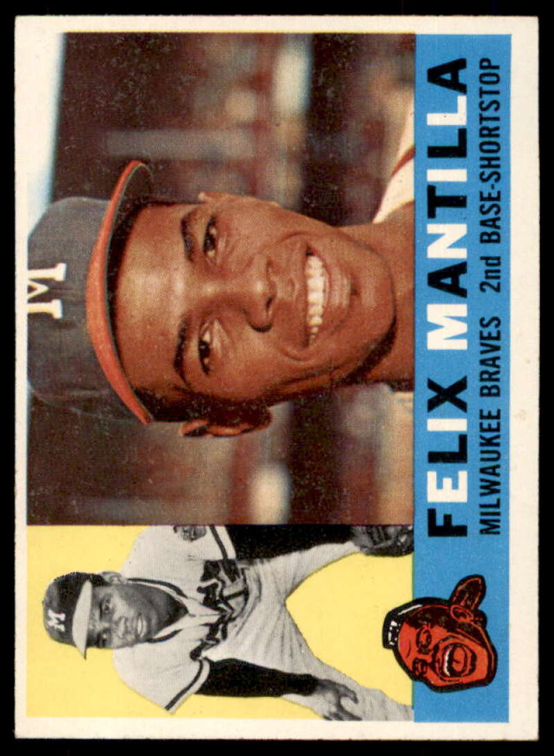 Felix Mantilla Card 1960 Topps #19  Image 1