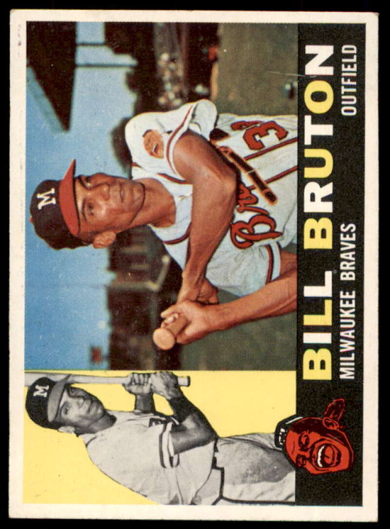Bill Bruton Card 1960 Topps #37  Image 1