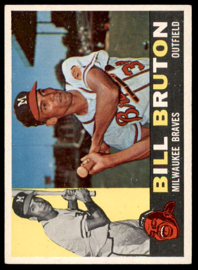Bill Bruton Card 1960 Topps #37  Image 1