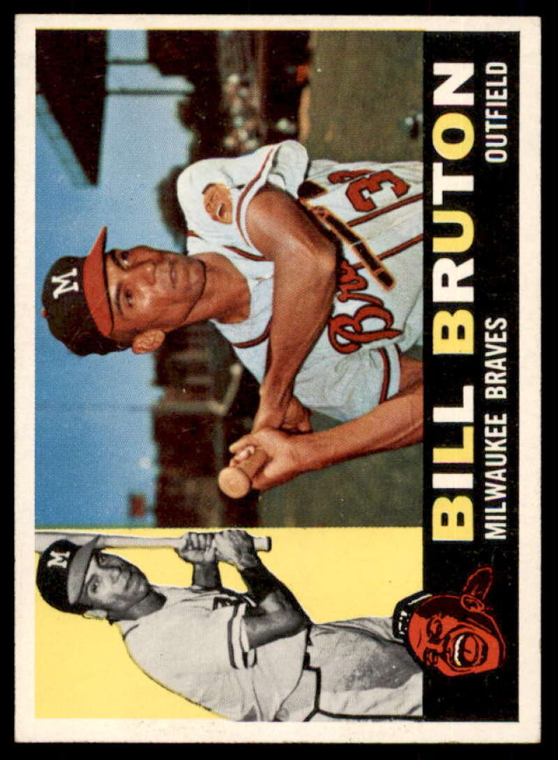 Bill Bruton Card 1960 Topps #37  Image 1