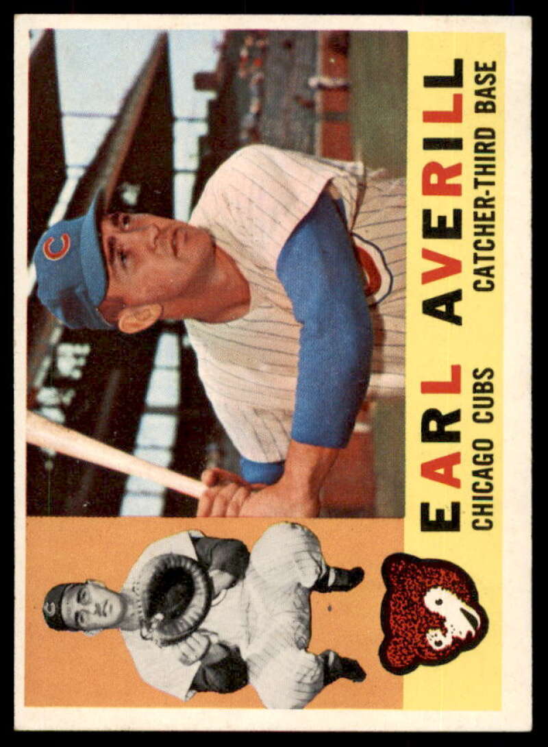 Earl Averill Jr. Card 1960 Topps #39  Image 1