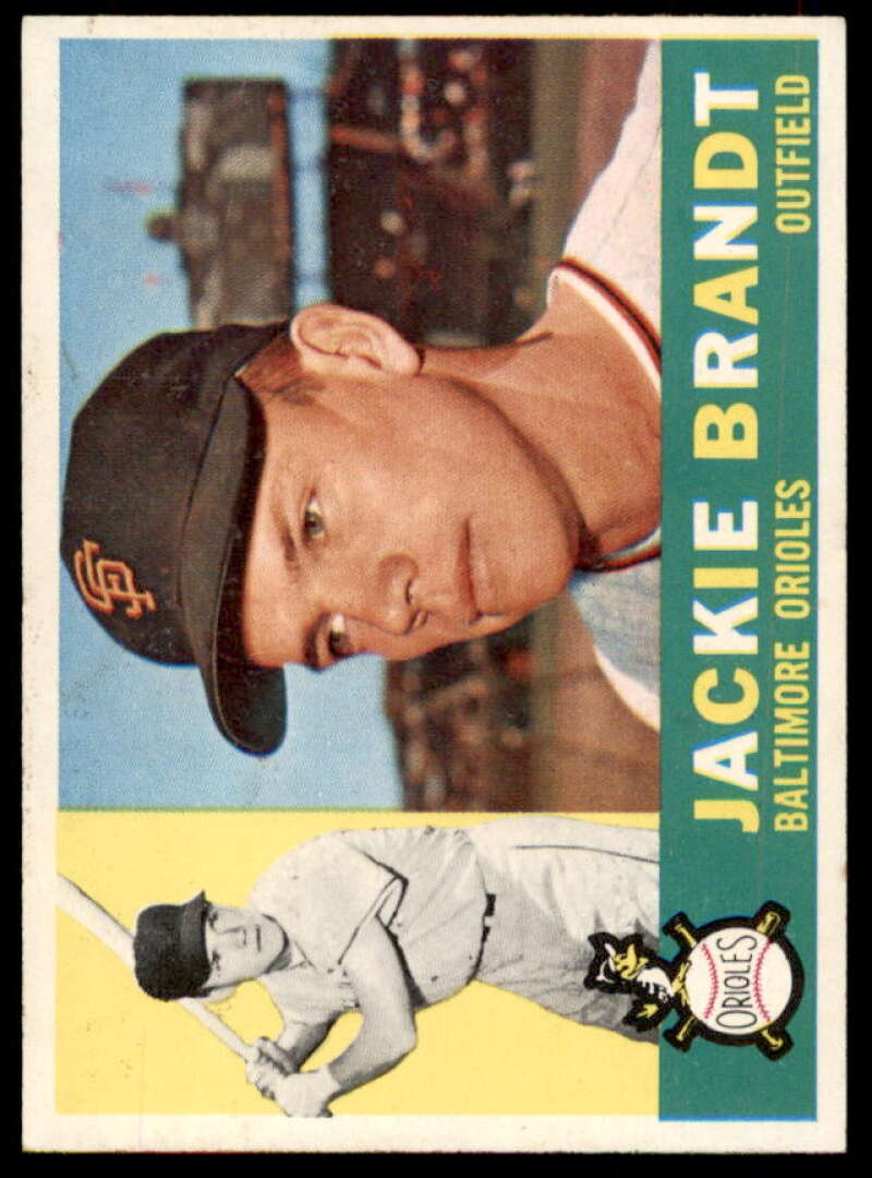 Jackie Brandt Card 1960 Topps #53  Image 1
