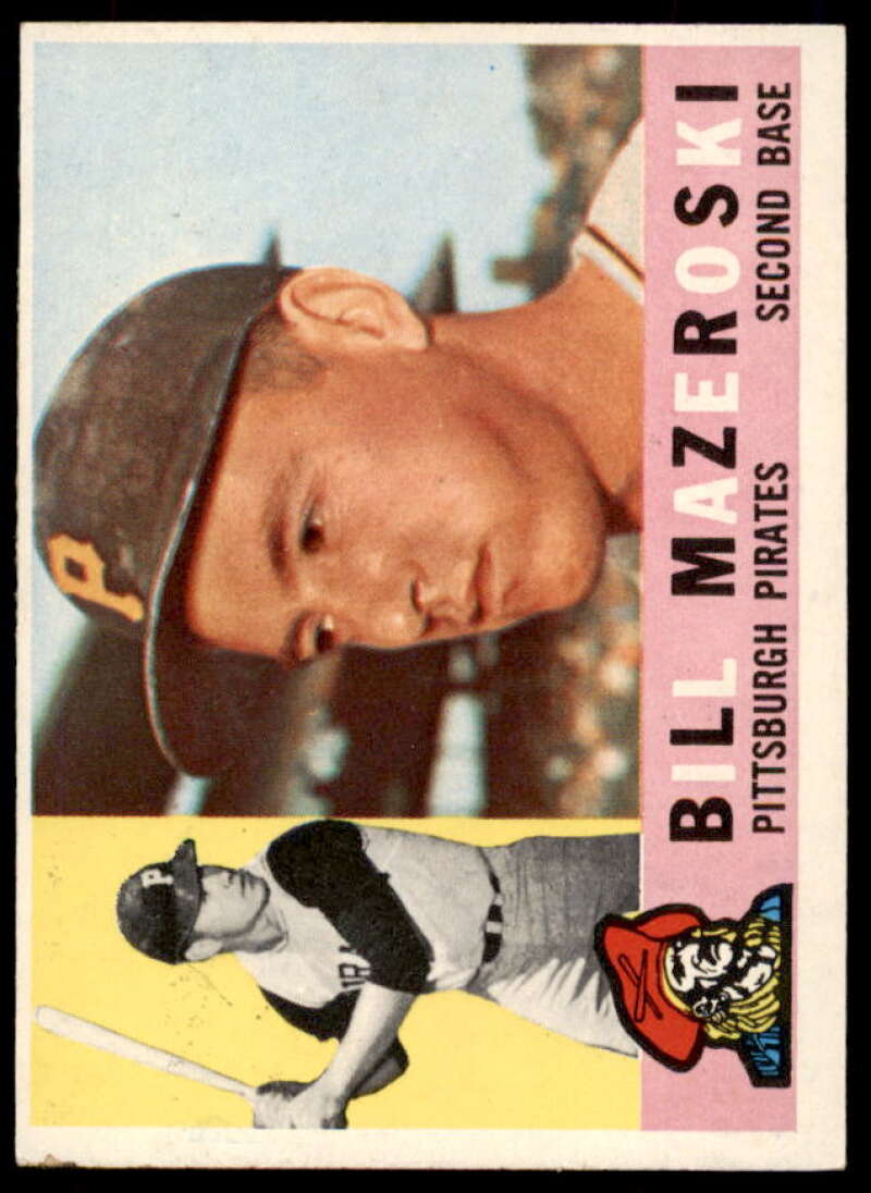 Bill Mazeroski Card 1960 Topps #55  Image 1