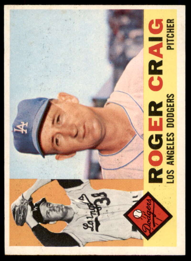 Roger Craig Card 1960 Topps #62  Image 1