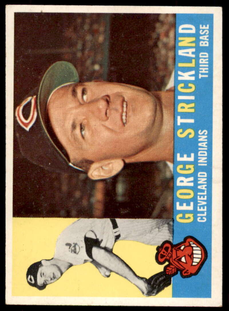 George Strickland Card 1960 Topps #63  Image 1