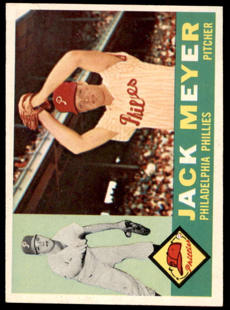 Jack Meyer Card 1960 Topps #64  Image 1
