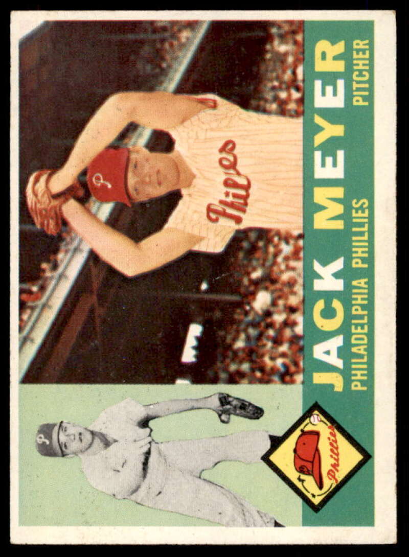 Jack Meyer Card 1960 Topps #64  Image 1