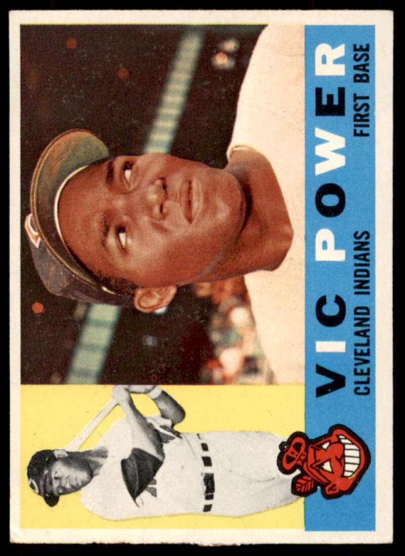 Vic Power Card 1960 Topps #75  Image 1