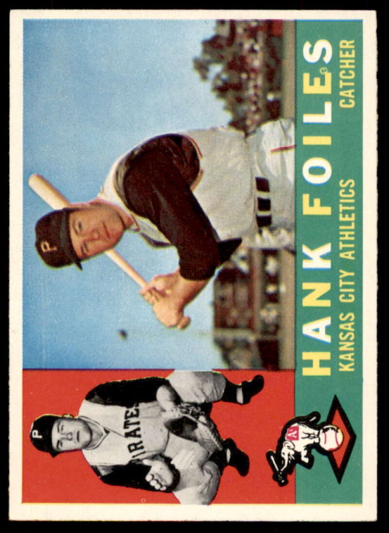 Hank Foiles Card 1960 Topps #77  Image 1