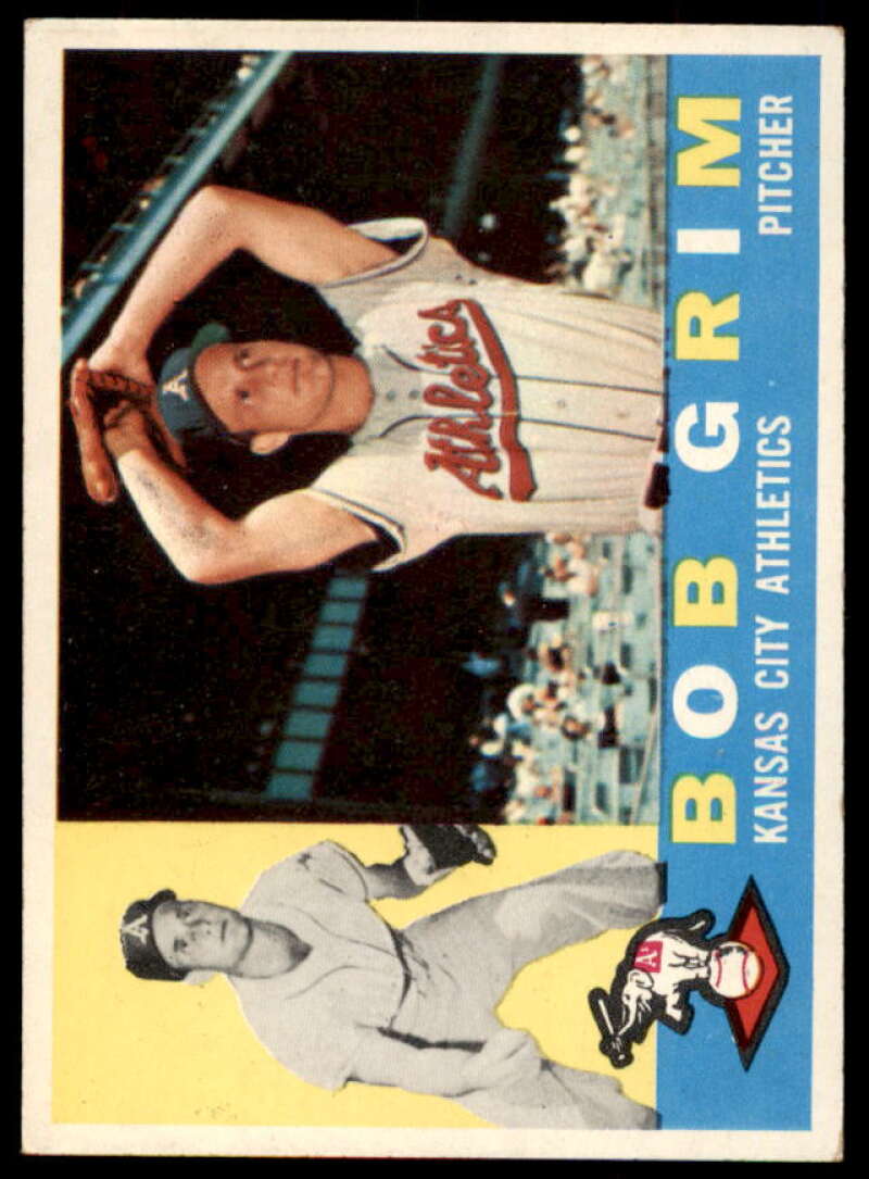 Bob Grim Card 1960 Topps #78  Image 1
