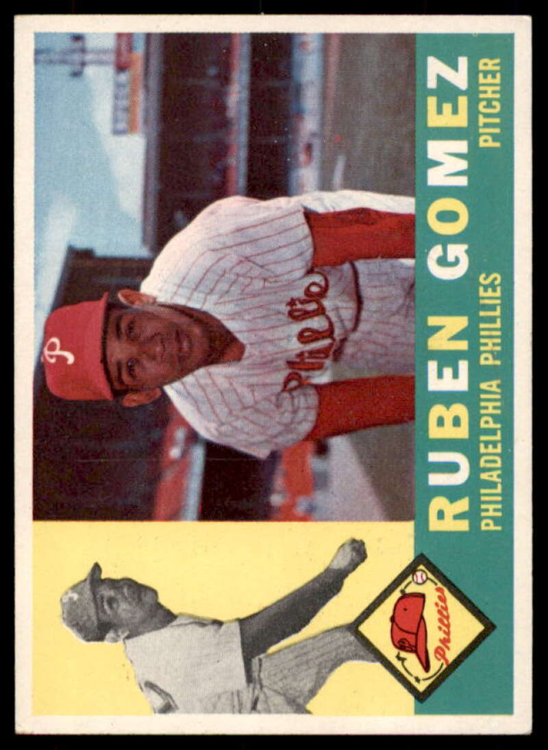 Ruben Gomez Card 1960 Topps #82  Image 1