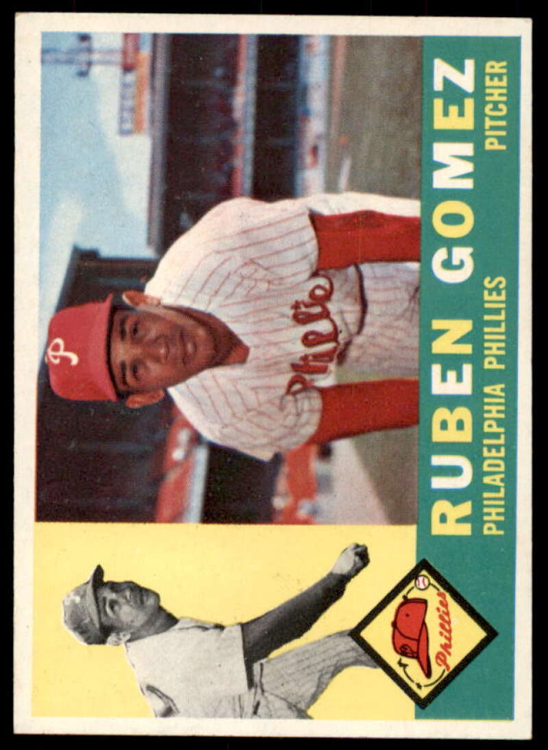 Ruben Gomez Card 1960 Topps #82  Image 1