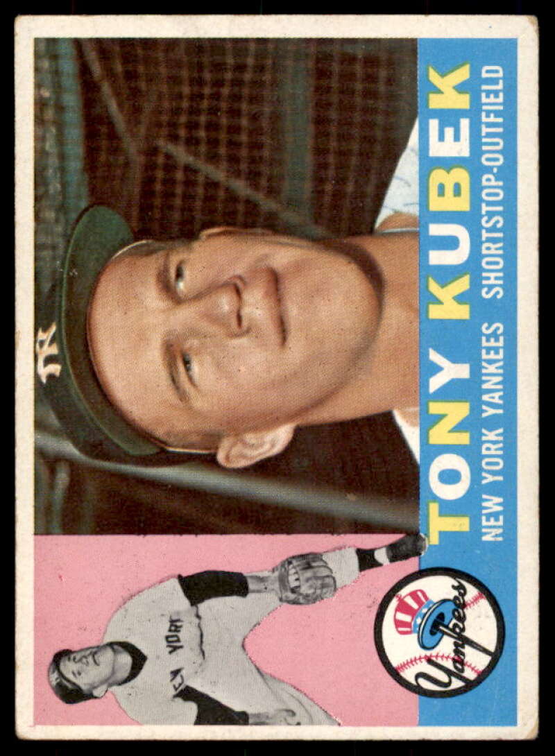 Tony Kubek Card 1960 Topps #83  Image 1