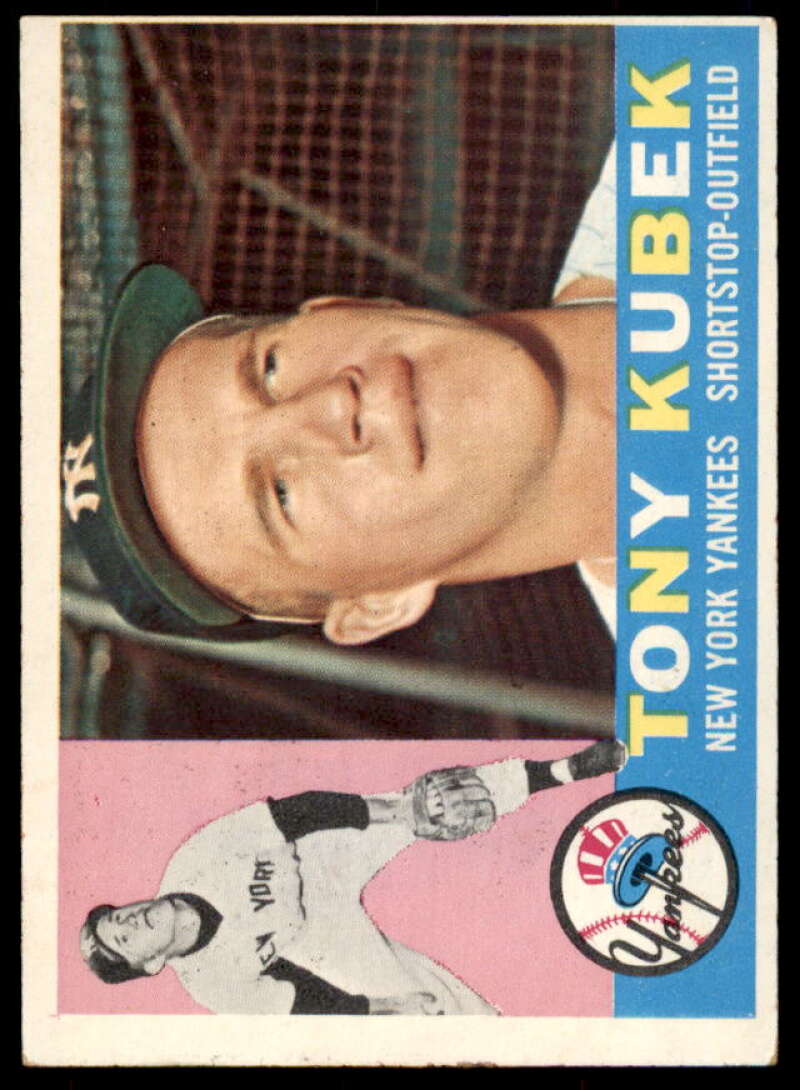 Tony Kubek Card 1960 Topps #83  Image 1