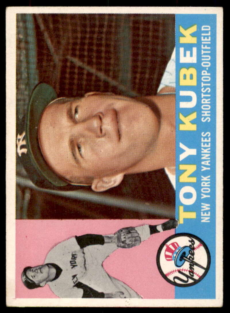 Tony Kubek Card 1960 Topps #83  Image 1